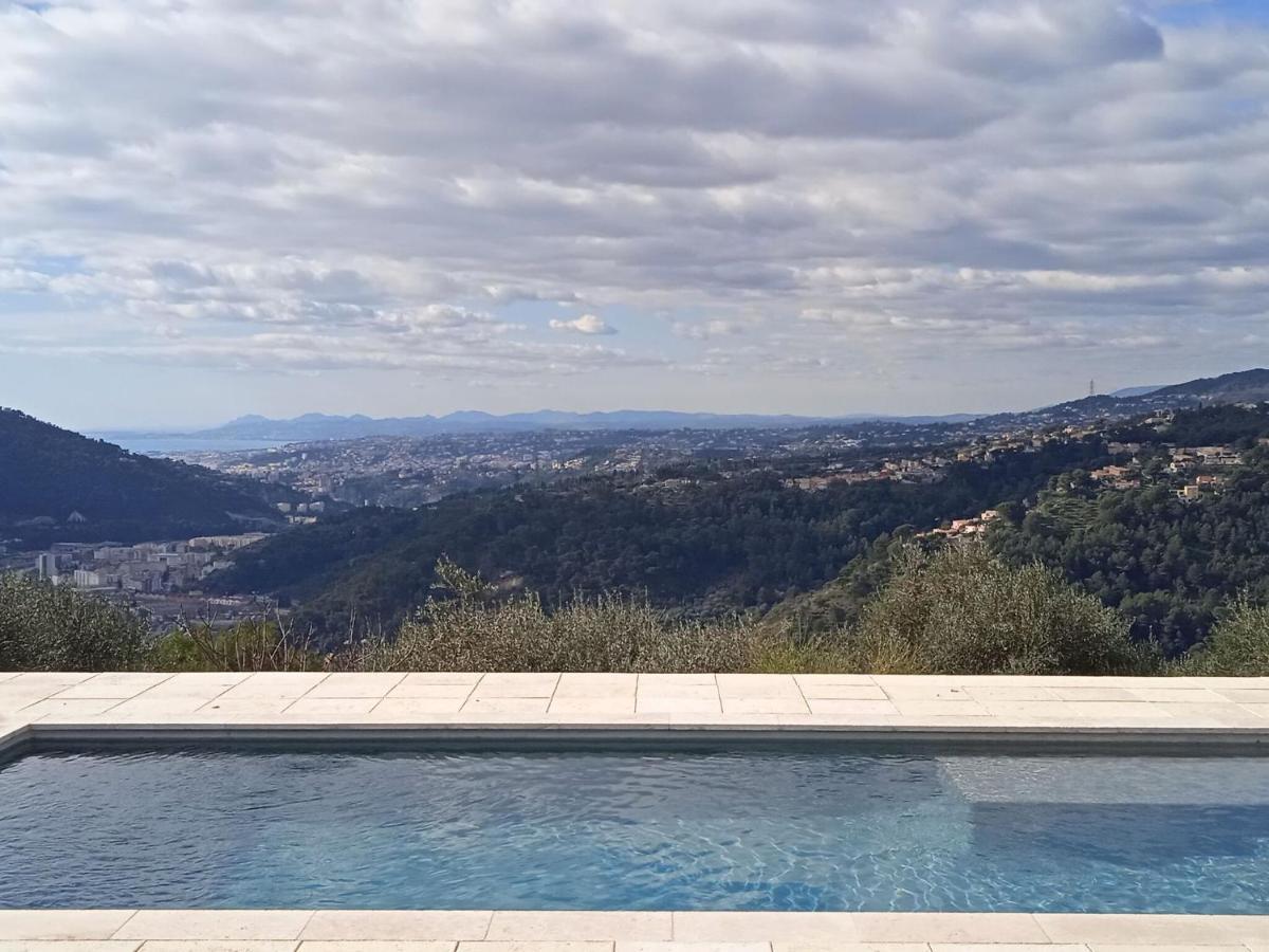Comfortable Home In Drap With Swimming Pool 15 Km From Nice Εξωτερικό φωτογραφία